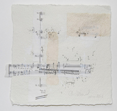 Christine Düwel, alto 1, 2010, Collage, Zeichnung, 15 x 15 cm